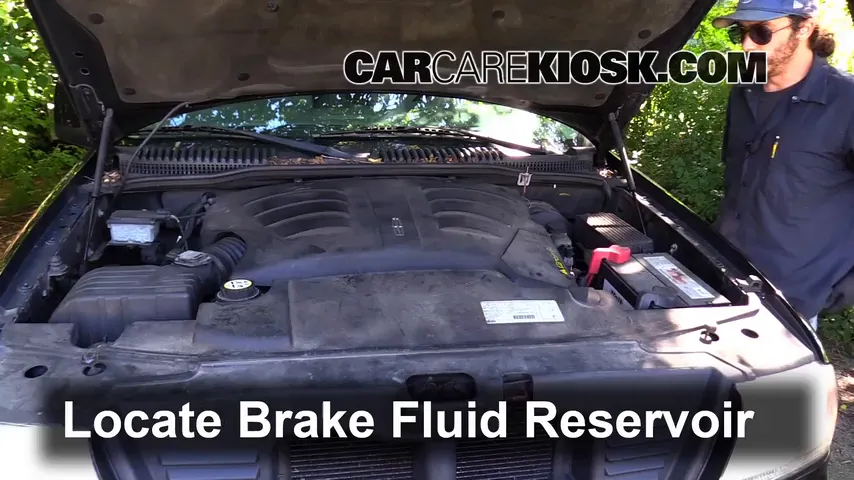 2003 Lincoln Aviator 4.6L V8 Brake Fluid